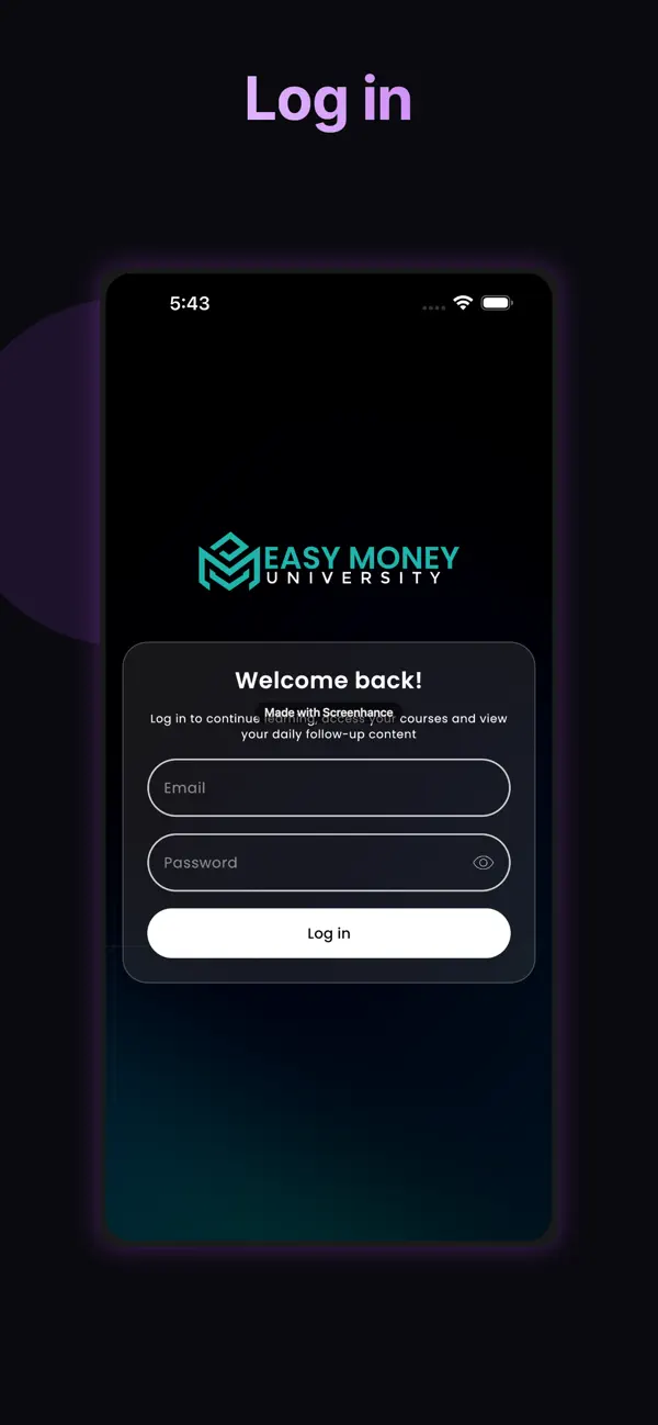 Screenshot #1 pour Easy Money Follow Up