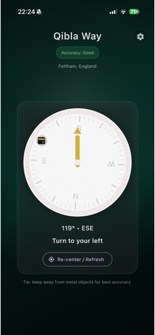 Qibla Way Screenshot 1 of 2
