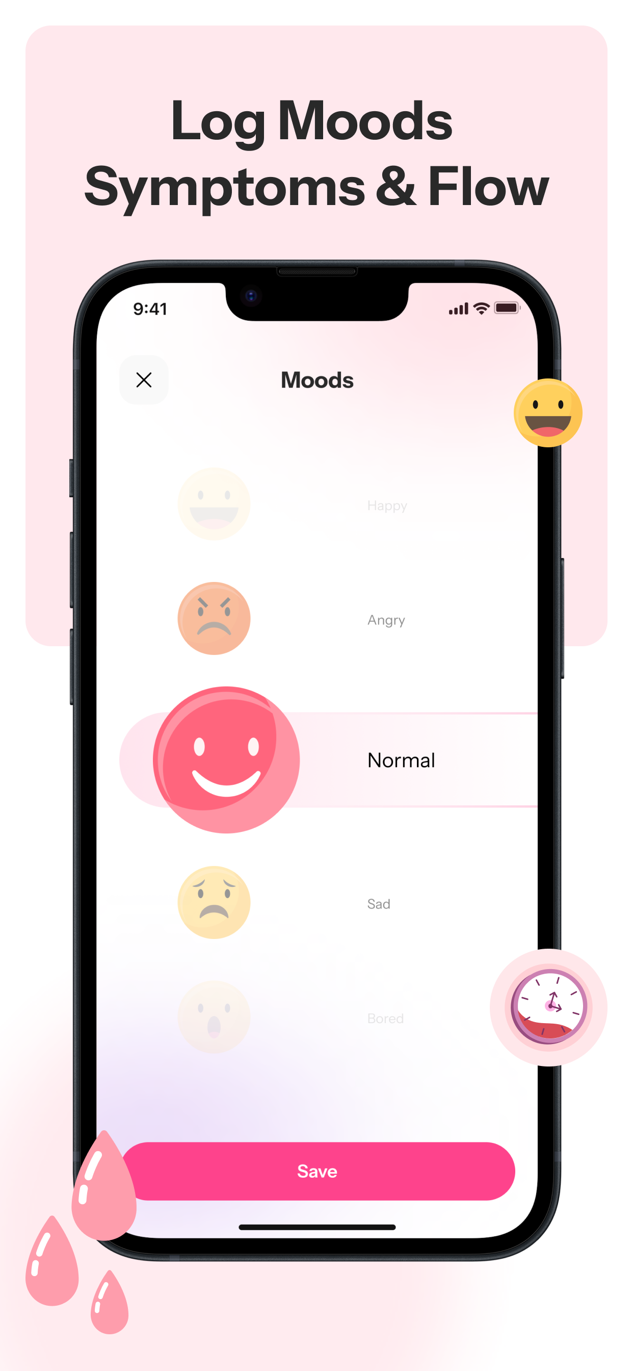 Flow: Cycle & Period Calendar screenshot 3