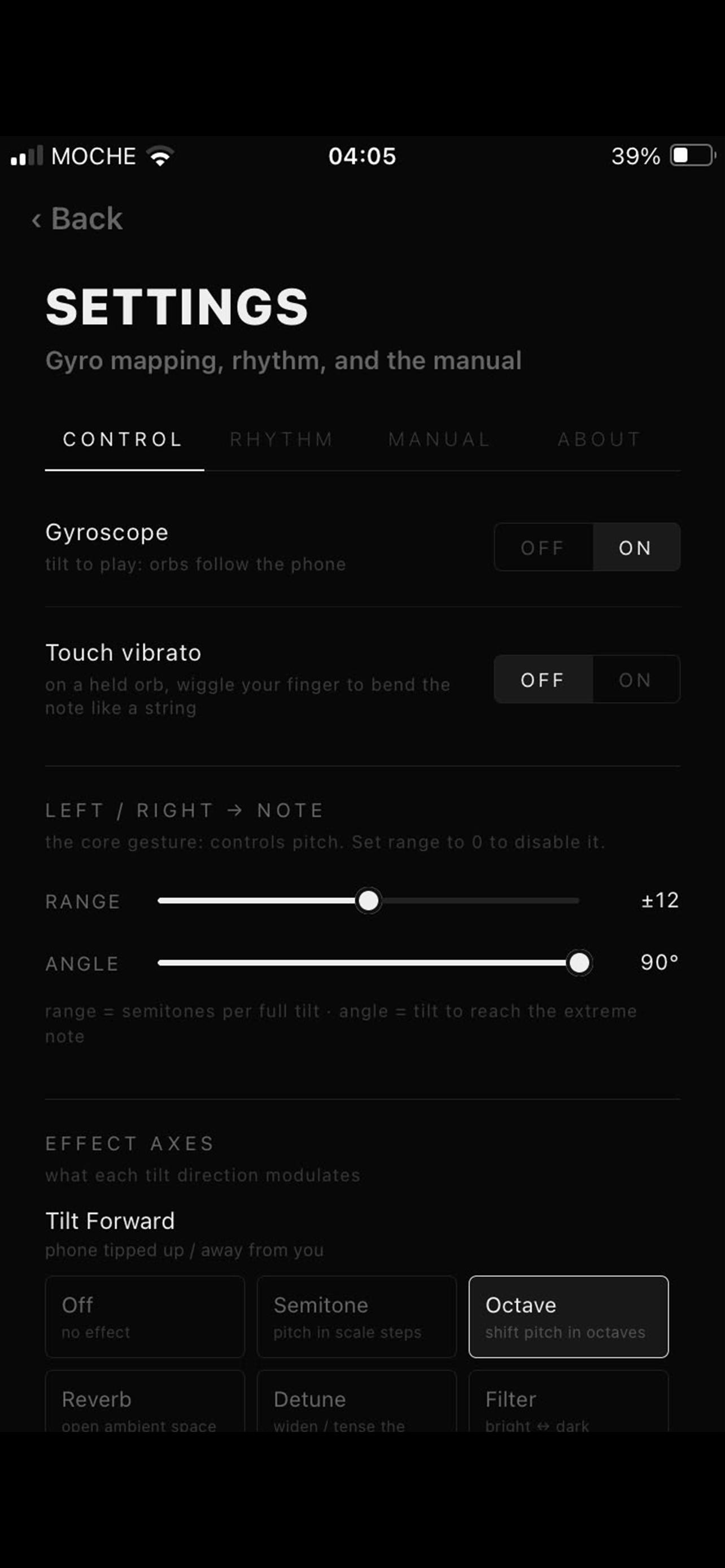 Nimbus Synth screenshot 3