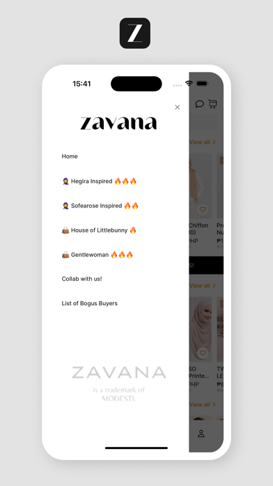 Zavana - Modest Shopping Screenshot