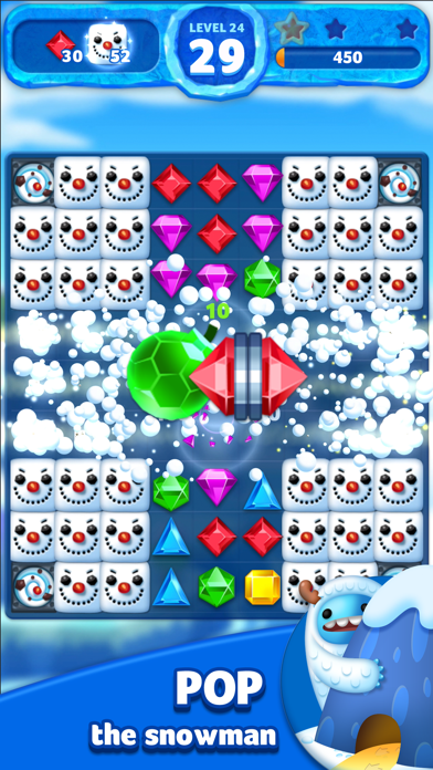 Jewel Ice Mania: Match3Puzzle! Screenshot