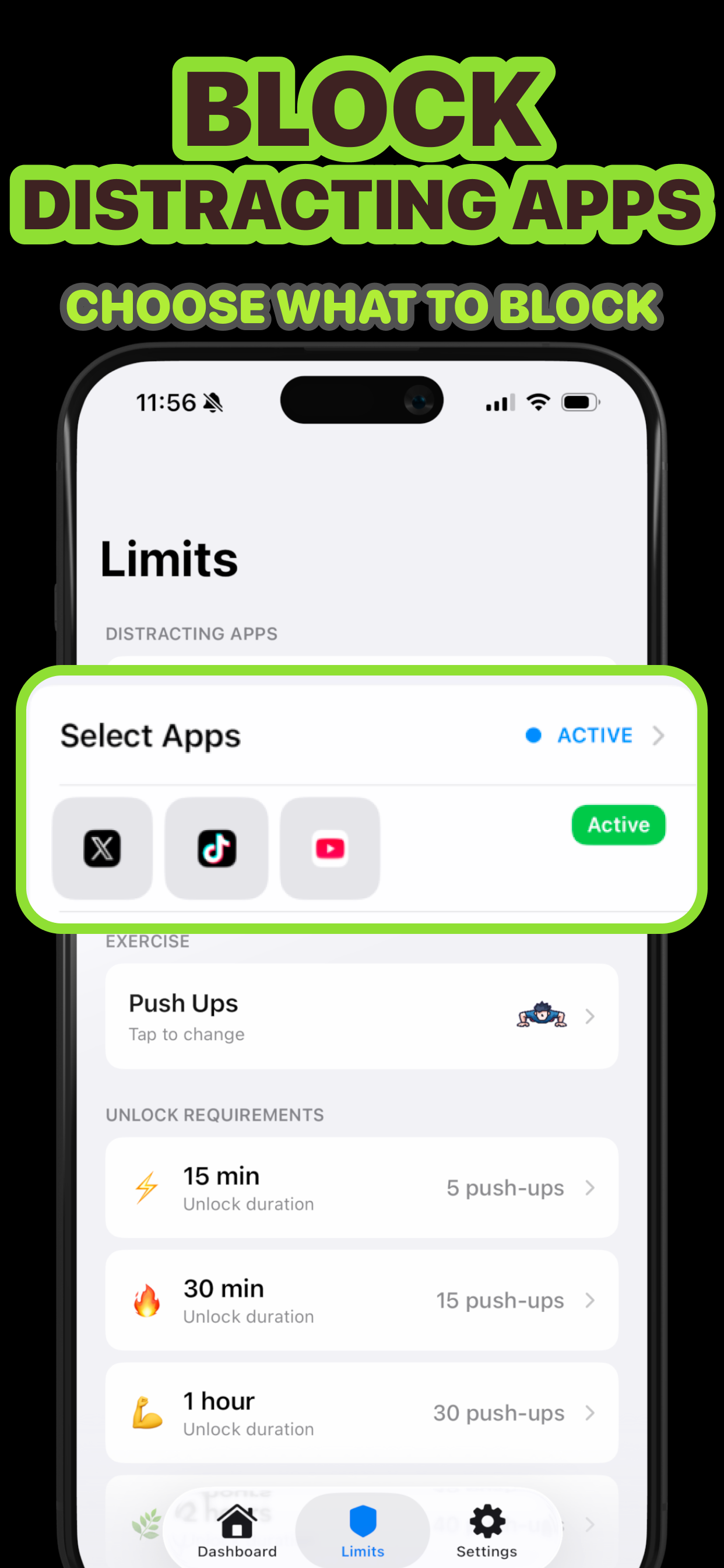 Kaivoo - Pushup App Blocker screenshot 4