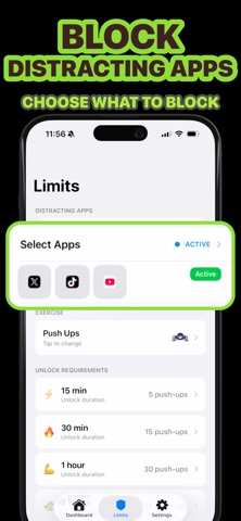 Kaivoo - Pushup App Blocker Screenshot 3 of 4