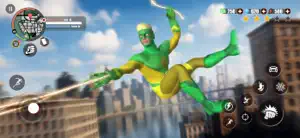 Flying Hero Cyber City screenshot 2