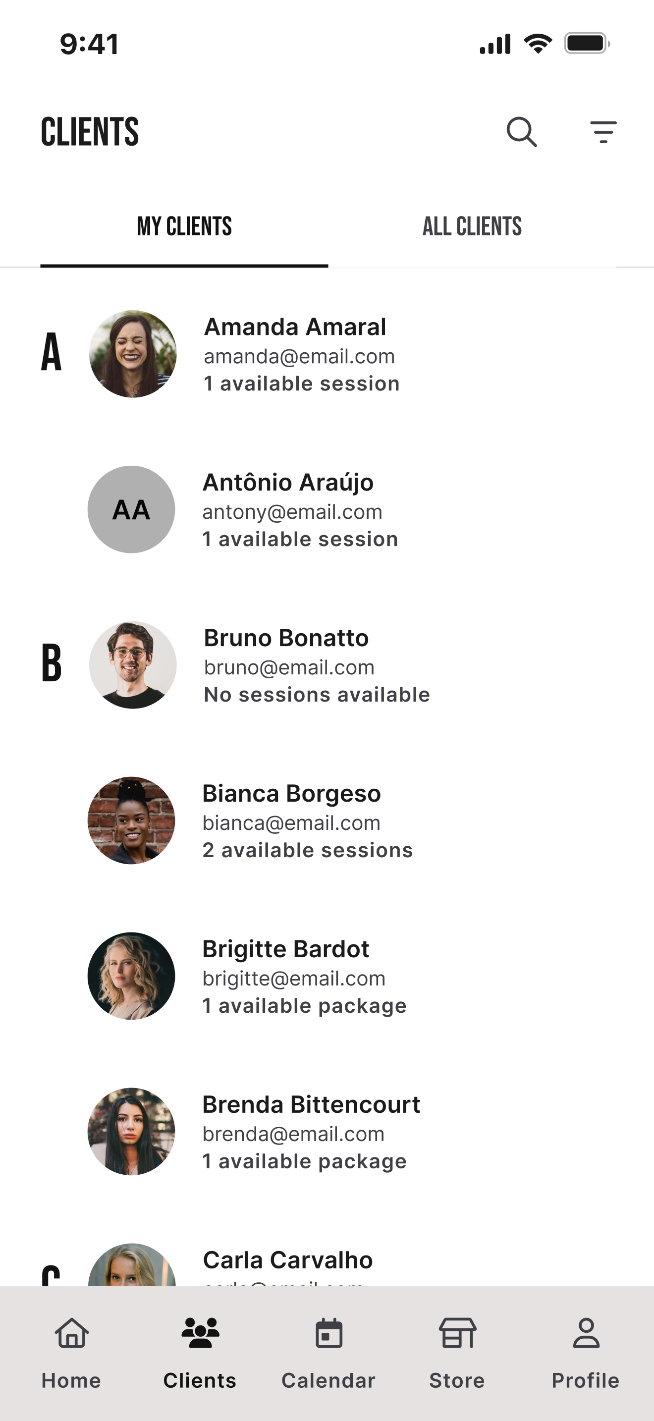 UFC Gym Coach App