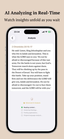 HolyLens: Bible AI Scanner iPhone screenshot