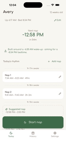 NapMap - Baby Nap Schedule Screenshot 1 of 4