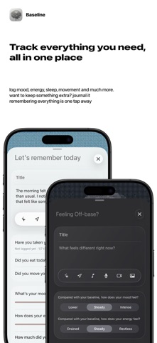 Baseline: Moods for Bipolar screenshot 4
