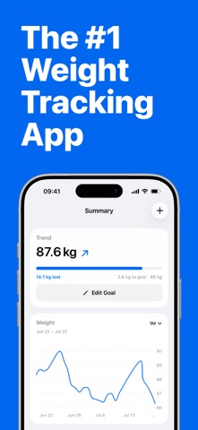 Weight Loss Tracker - Scaler iPhone screenshot