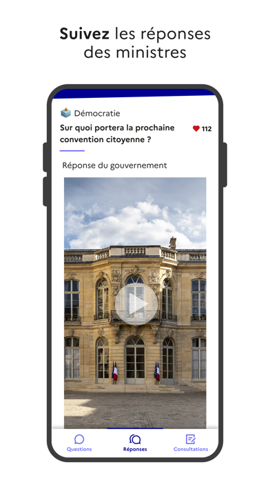 Agora - Citoyens & Gouv Screenshot