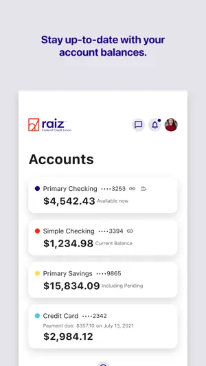 Raiz - Mobile Banking screenshot 2
