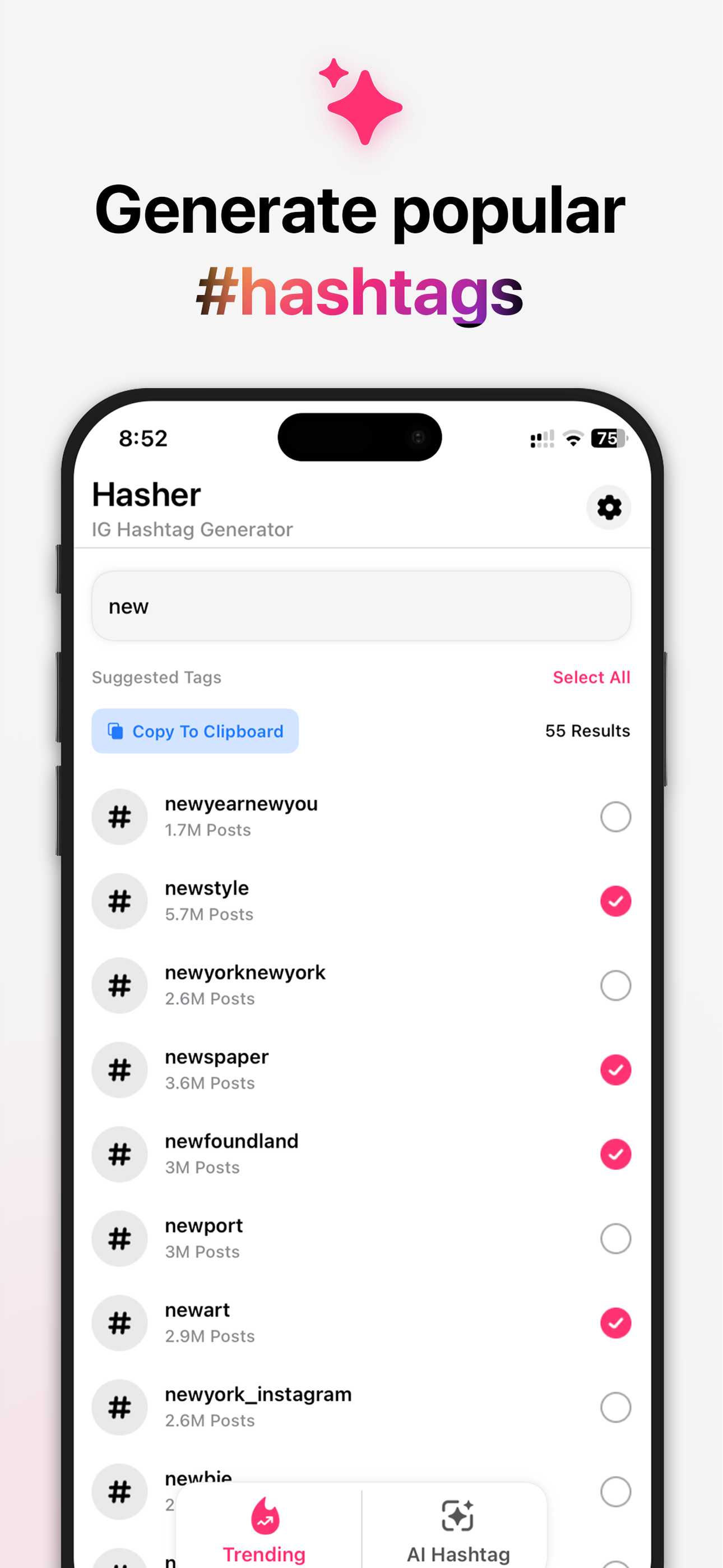 Hashtag Generator IG – Hasher