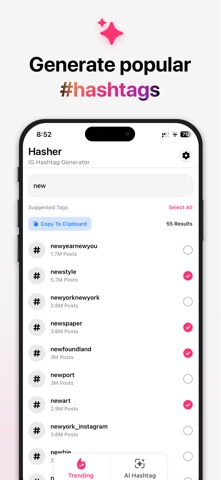 Hashtag Generator IG – Hasher Screenshot 4 of 4