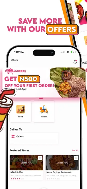2Snappy Food & Parcel Delivery screenshot 2