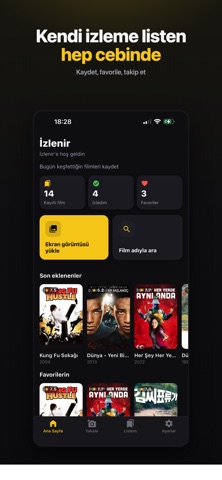 İzlenir iPhone screenshot