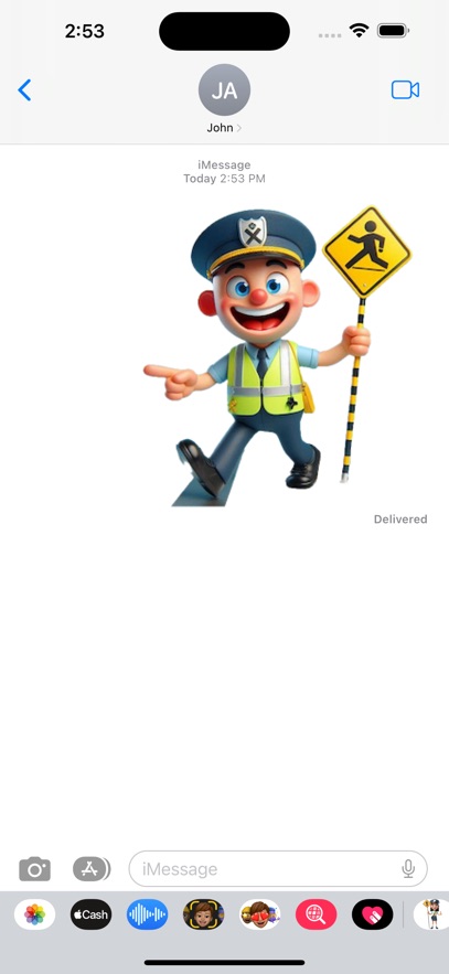 Crossing Guard Stickers