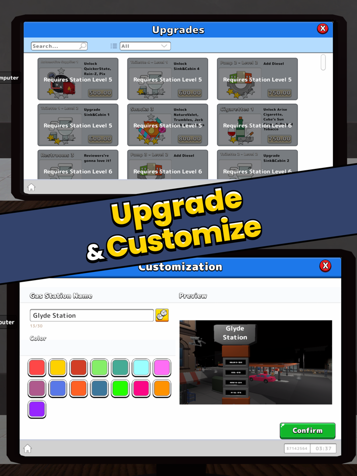 Gas Station Manager Online