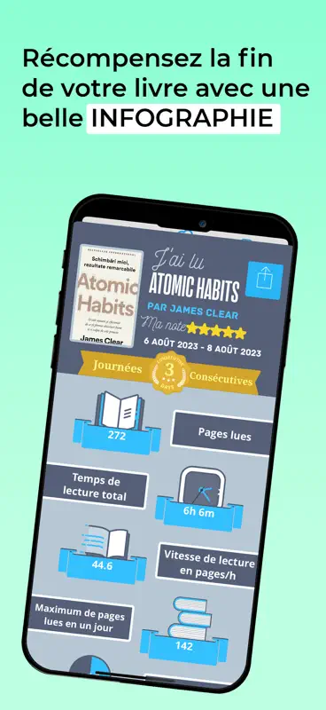 Bookly - Suivi de livres screenshot 8 of 10