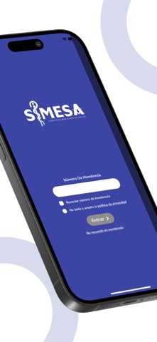 SIMESA Beneficios screenshot
