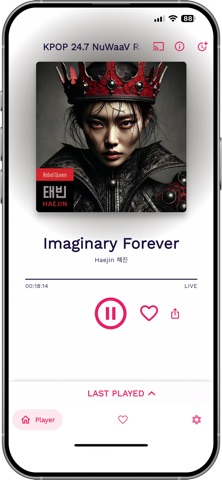 KPOP 24.7 iPhone screenshot