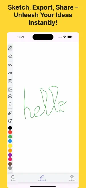 WhiteSync: Whiteboard Drawing screenshot 1
