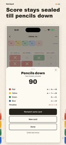 Quickpad - Roll & Write Scores screenshot 4