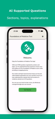 Foundations of Medicine Test iPhone screenshot