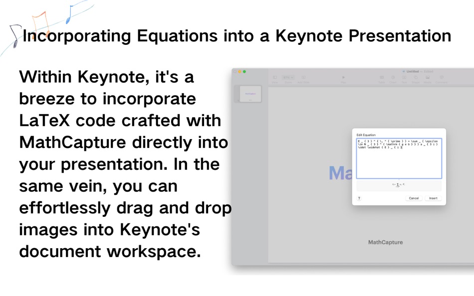 #5. MathCapture - Equation Editor (macOS) โดย: 宇 凌