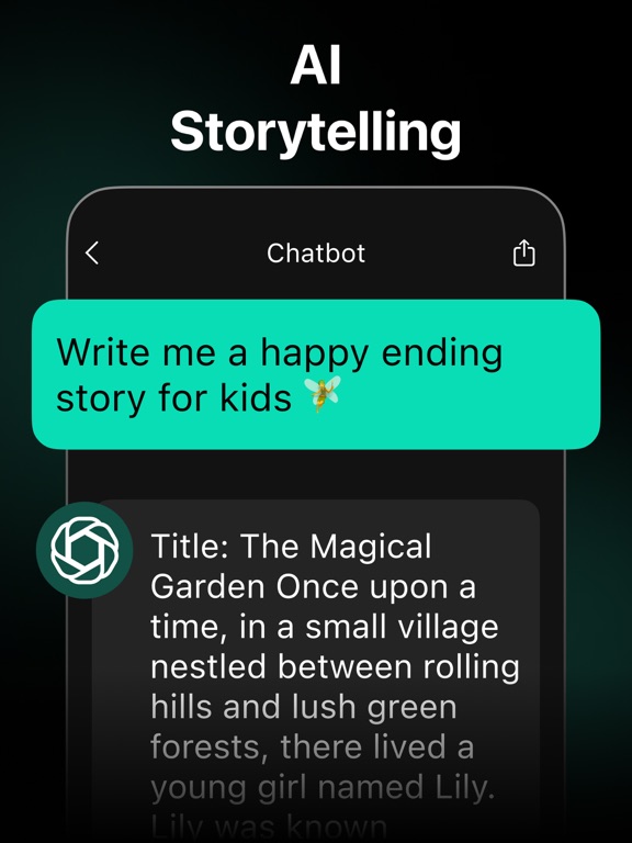 AI Chat & Ask AI Smart Chatbot iPad screenshot 6 - Productivity app