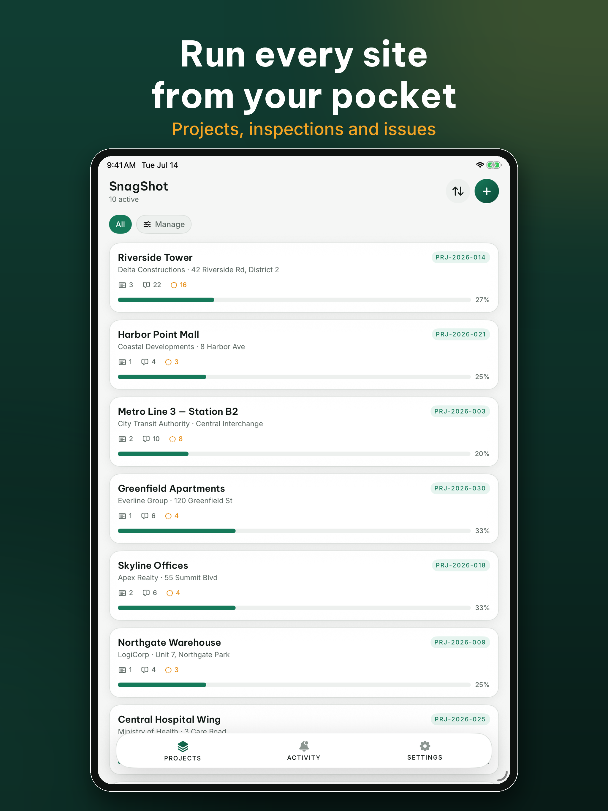 SnagShot: Site Inspect, Report screenshot 7