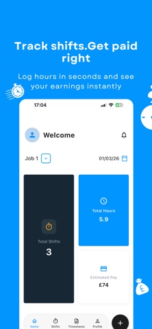 TSheets screenshot
