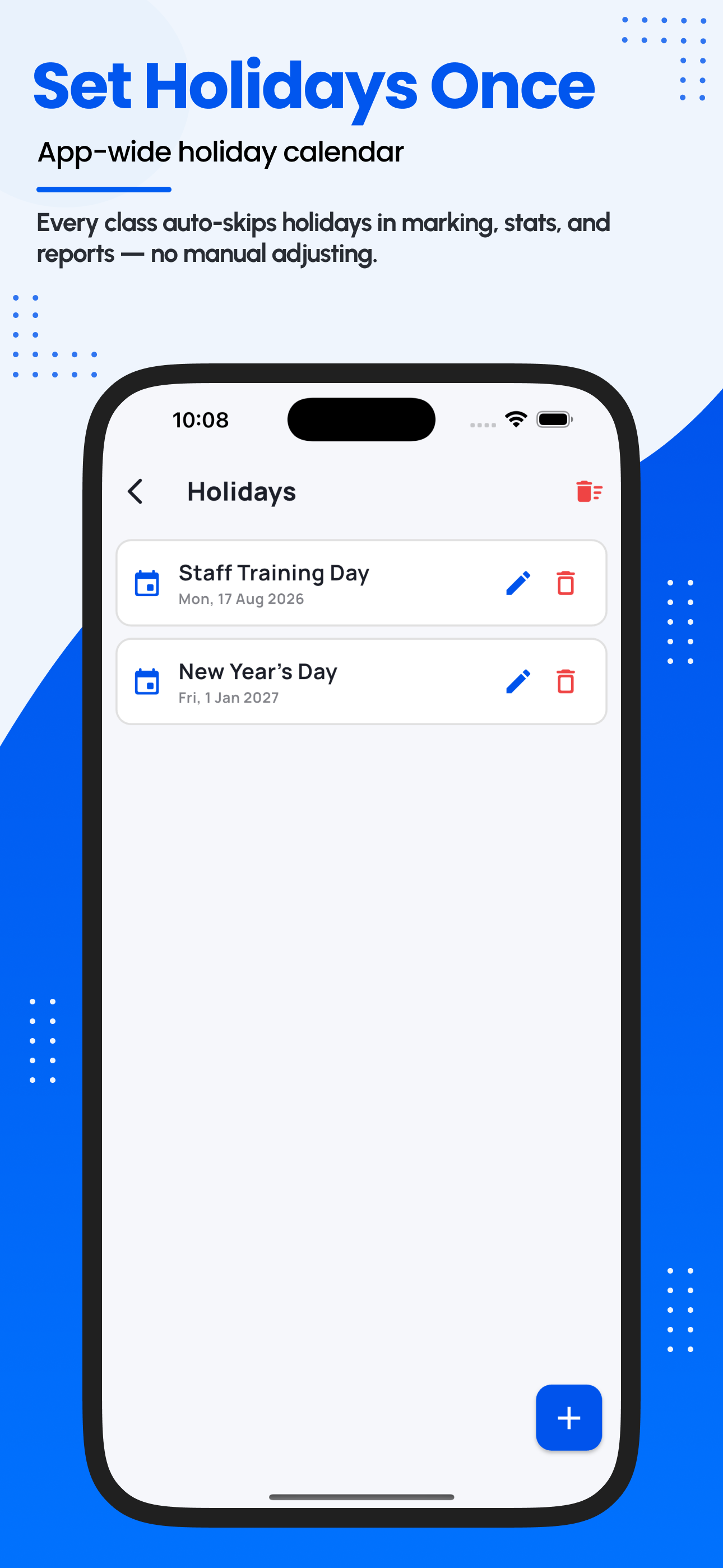 Student Attendance Tracker screenshot 8