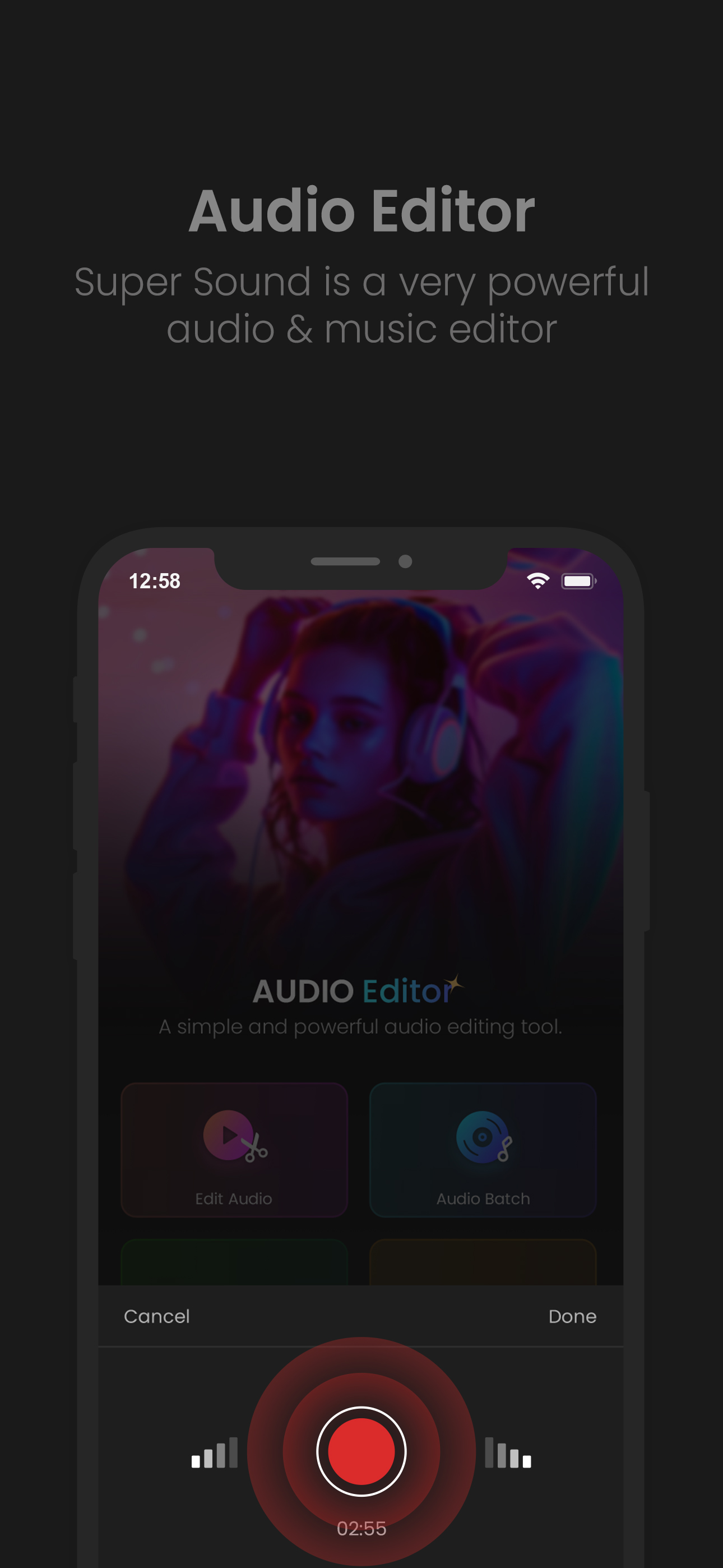 AudioLab Audio Editor Recorder screenshot 5