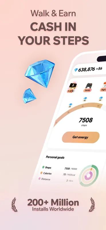 RunPerk: Pace & Earn Rewards screenshot 1 of 4