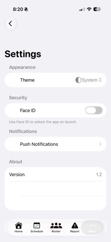 RippleVMS iPhone screenshot