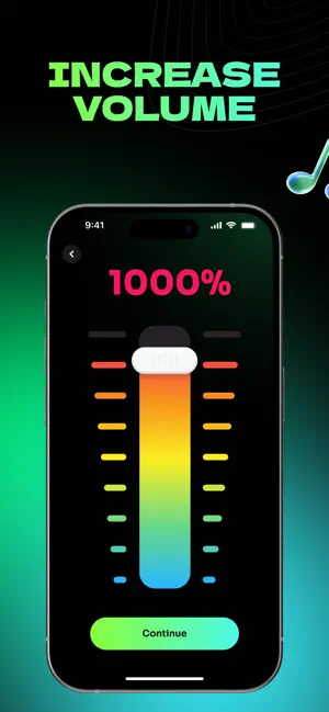 Volume & Bass Booster - Power iPhone screenshot 2