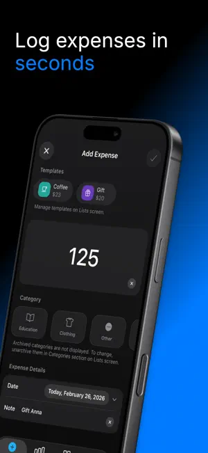 Treeg Expense Tracker screenshot 2