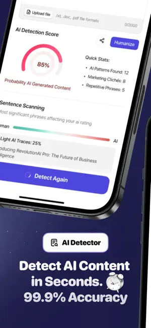 AI Detector and Humanizer screenshot 3