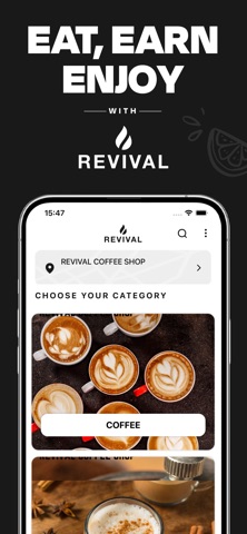 Revival Coffee Shop iPhone screenshot