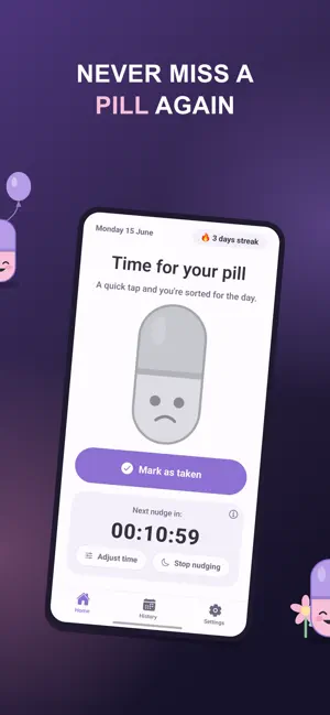 Birth Control Reminder | Pilly screenshot 2