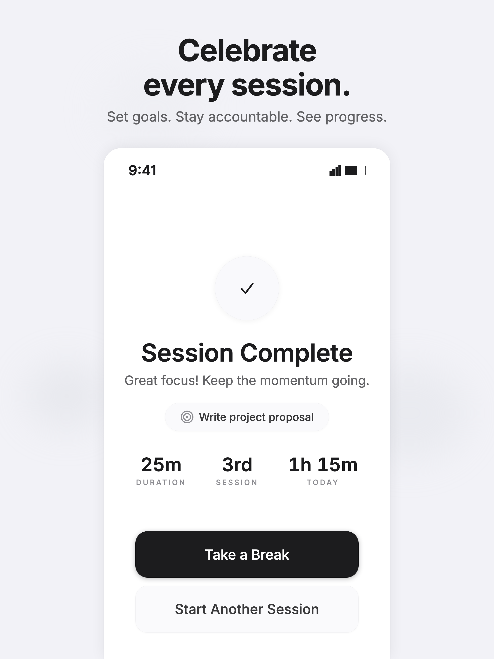 FocusBlocks — Deep Work