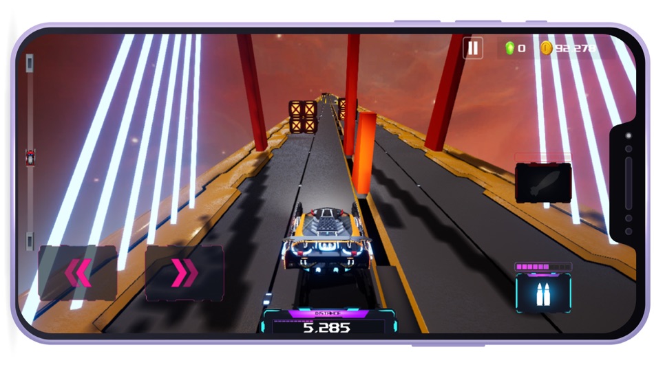 #8. Sci Fi Racer (iOS) 由: OFFLINE HUMAN STUDIOS PRIVATE LIMITED