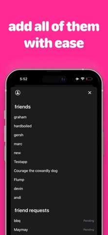 Glaze: your friends Screenshot 2 of 3