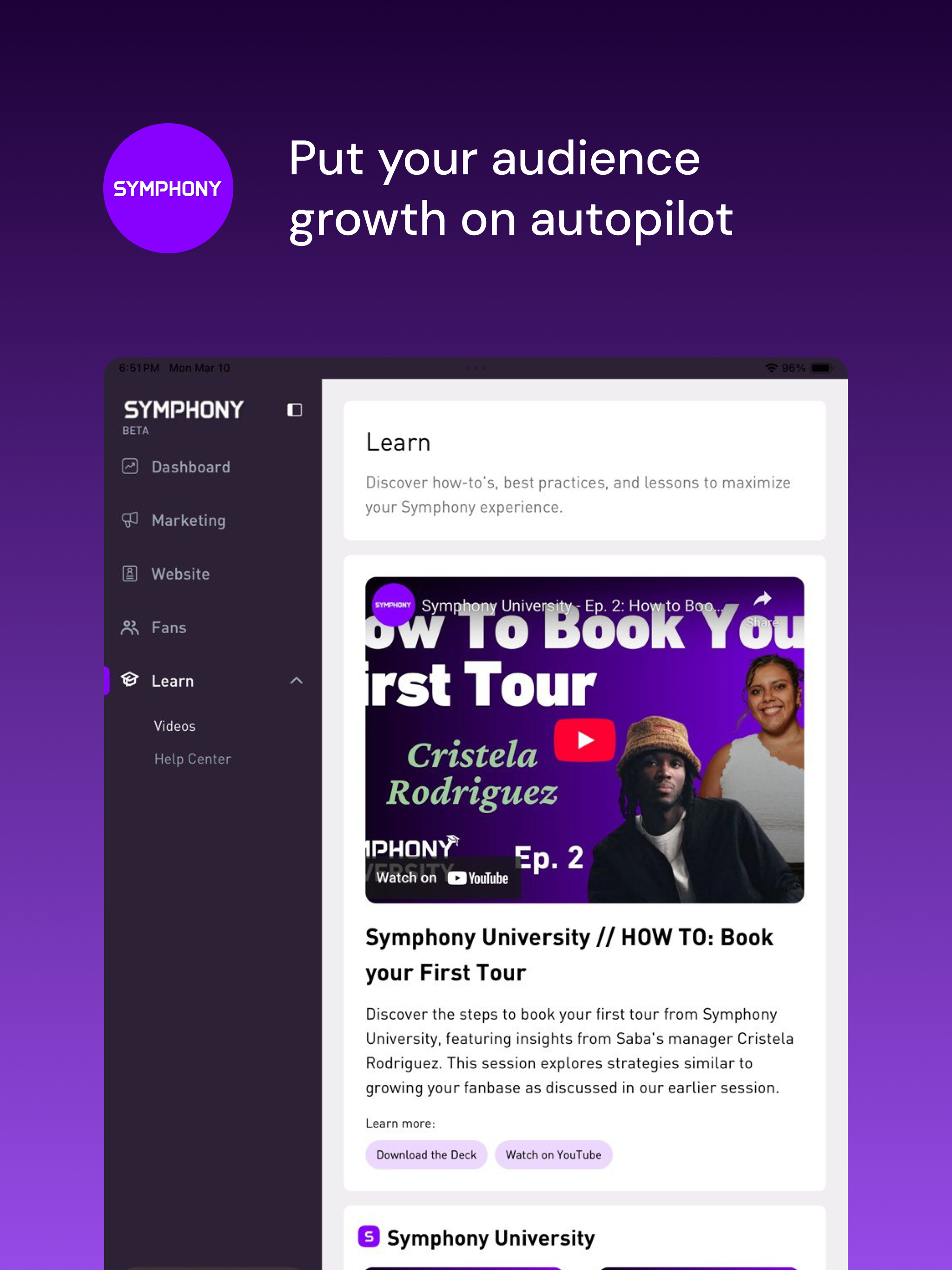 SymphonyOS Automated Marketing screenshot 11