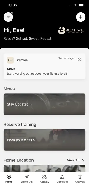B-Active Fitnessclub screenshot 2