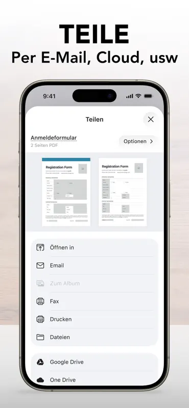 SCAN ACE · PDF Scanner App screenshot 4 of 7