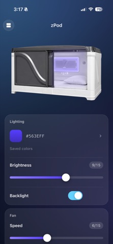 zPods for sleep iPhone screenshot