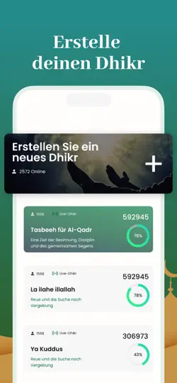 Screenshot von Azkar اذكار & Tasbih Counter auf dem iPhone 6