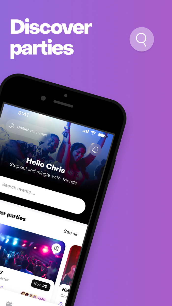 PartyMatch - Swipe and Party